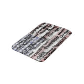 Baseball Glory | Amerikaanse vlagwoorden met gekle Badmat (Gekanteld)