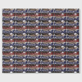 Baseball Glove and Ball Graphics Cadeaupapier (Vlak)