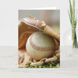 Baseball Glove and Ball Kaart