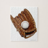 Baseball Glove and Ball Legpuzzel (Verticaal)