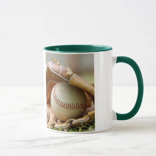 Baseball Glove and Ball Mok (Rechts)