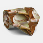 Baseball Glove and Ball Stropdas (Opgerold)