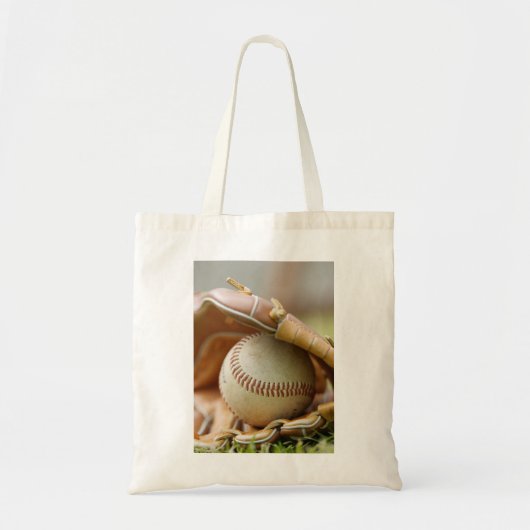 Baseball Glove and Ball Tote Bag (Voorkant)