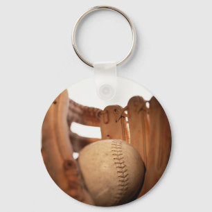 Baseball Glove & Ball Sleutelhanger
