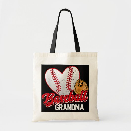 Baseball Grandma Baseball Lovers Moederdag Tote Bag (Voorkant)
