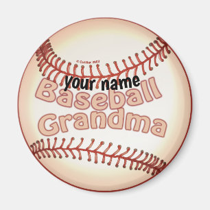 Baseball Grandma Magneet