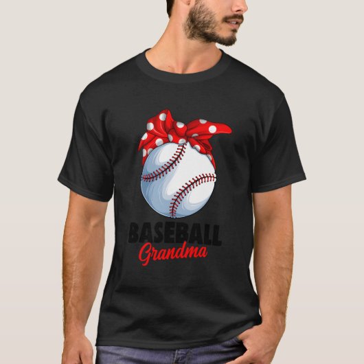 Baseball Grandma T-shirt (Voorkant)