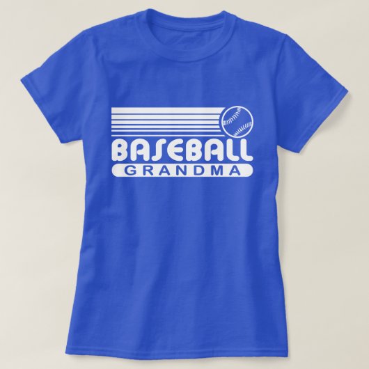 Baseball Grandma T-shirt (Design voorkant)