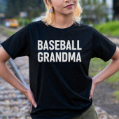 Baseball Grandma T-shirt