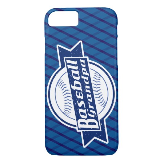 Baseball Grandpa Phone Case (Achterkant)