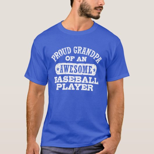 Baseball Grandpa T-shirt (Voorkant)
