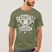 Baseball Grandpa T-shirt (Voorkant)