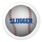 Baseball Graphic Keramische Knop (Voorkant)