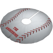 Baseball Graphic Kerstboom Rok (Gekanteld)