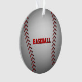 Baseball Graphic Ornament (voorkant)