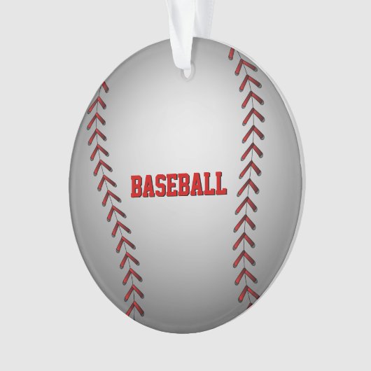 Baseball Graphic Ornament (voorkant)