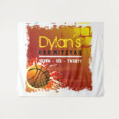 BASEBALL GRUNGE Photo-Op Backdrop Party Banner Wandkleed (Voorkant (horizontaal))