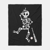 Baseball Halloween Fleece Deken (Voorkant)