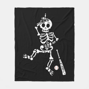 Baseball Halloween Fleece Deken