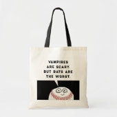 baseball Halloween Tote Bag (Voorkant)