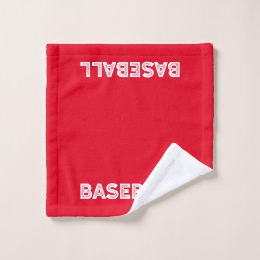 Baseball-handdoekset Bad Handdoek (Wasdoekje)