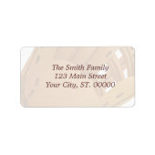 Baseball-handschoen Etiket (Voorkant)