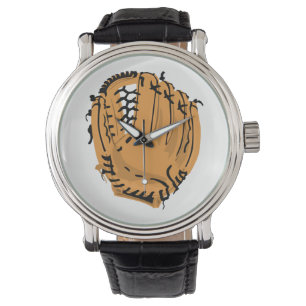 Baseball-handschoen Horloge