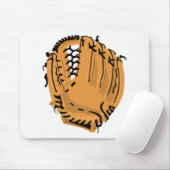 Baseball-handschoen Muismat (Met muis)