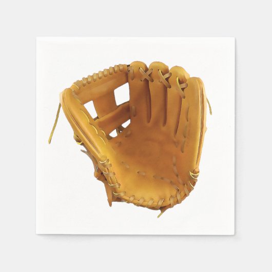 Baseball-handschoen Servet (Voorkant)
