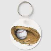 Baseball-handschoen Sleutelhanger (Voorkant)