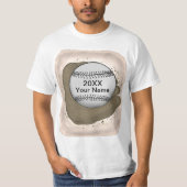 Baseball-handschoen T-shirt (Voorkant)