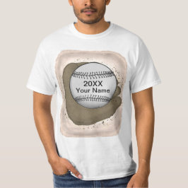 Baseball-handschoen T-shirt