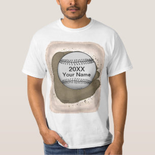 Baseball-handschoen T-shirt