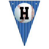 Baseball Happy Birthday Vlaggetjes (Tweede vlag)