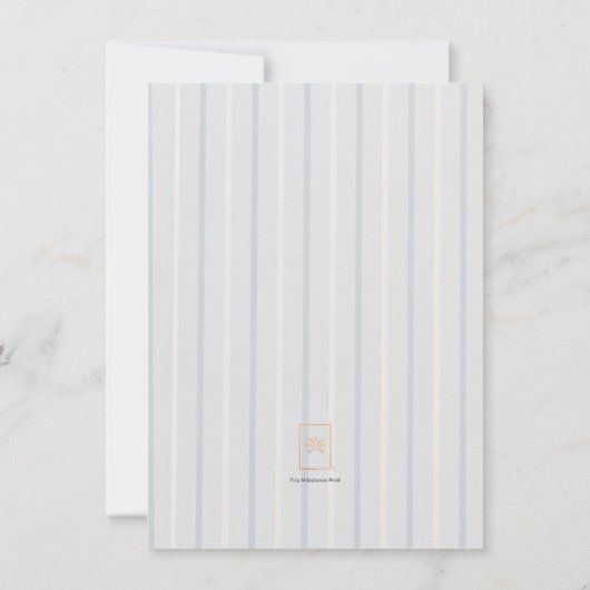 Baseball Hartelijk dank Bedankkaart (Achterkant)