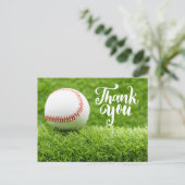 Baseball Hartelijk dank Briefkaart (Staand voorkant)