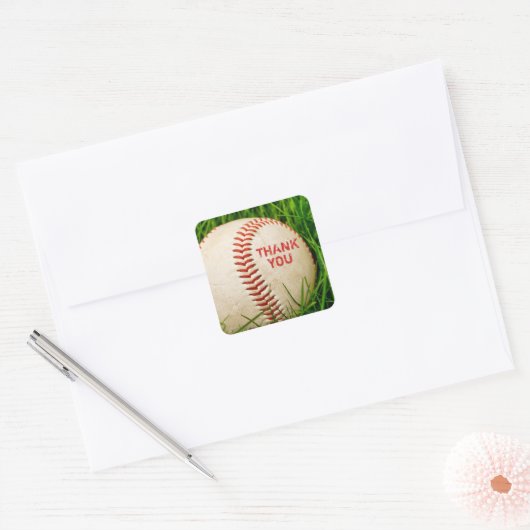 Baseball Hartelijk dank, Stickers (Envelop)