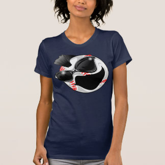Baseball Head met een spelerattitude! T-shirt