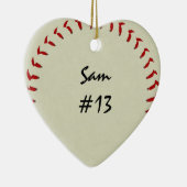 Baseball Heart Ornament (Rechts)