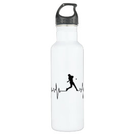 Baseball Heartbeat Water Flacon Waterfles