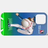 Baseball Held met Million Dollar Arm | Case-Mate iPhone Case (Achterkant (horizontaal))