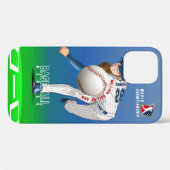 Baseball Held met Million Dollar Arm | Case-Mate iPhone Case (Achterkant (horizontaal))