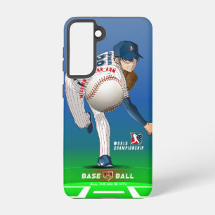 Baseball Held met Million Dollar Arm   Samsung Galaxy Hoesje