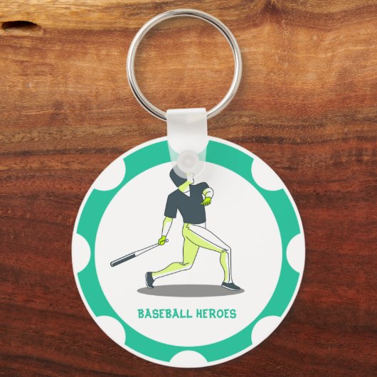 Baseball Heroes Sleutelhangers (Voorkant)
