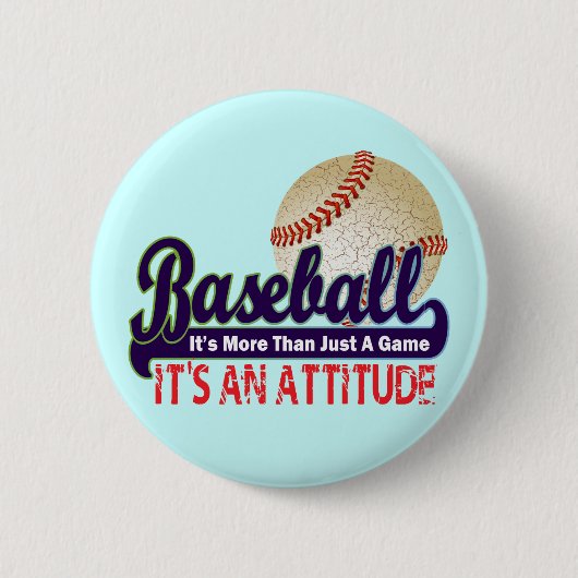BASEBALL - HET IS MEER DAN ALLEEN EEN GAME RONDE BUTTON 5,7 CM (Voorkant)