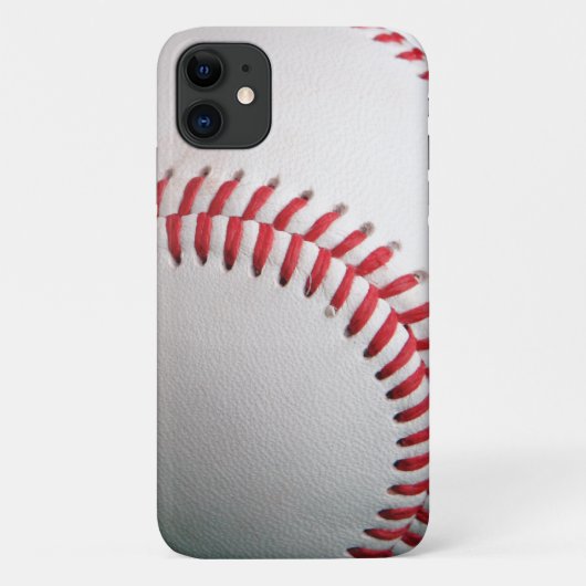 Baseball Hoesje-Mate iPhone Case (Achterkant)