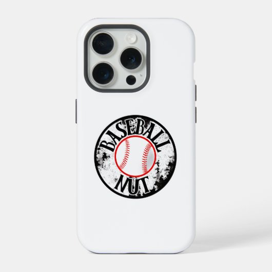 Baseball Hoesje-Mate iPhone case Hoesje (Achterkant)