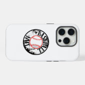 Baseball Hoesje-Mate iPhone case Hoesje (Achterkant horizontaal)