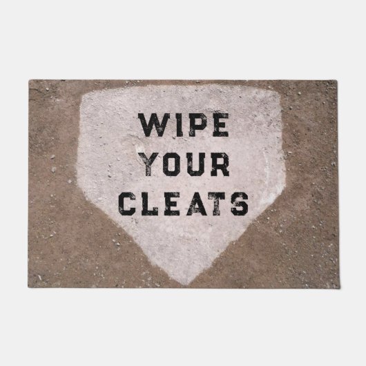 Baseball Home Bord Deurmat (Voorkant)