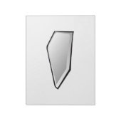 Baseball Home Bord Notitieblok (Linkerzijde)